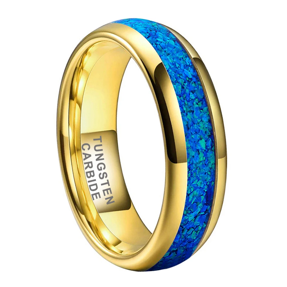 Title 4, Bague en acier tungstène de haute qualité Résis...
