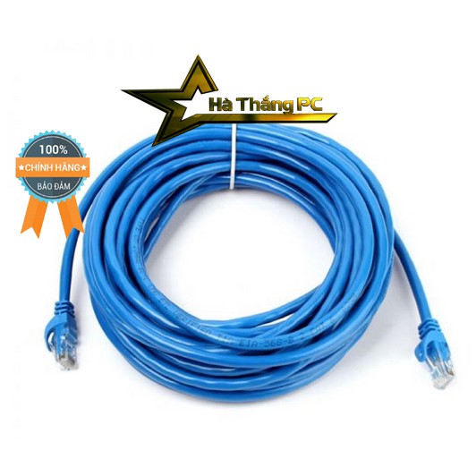 [Mã Elflash3 Hoàn 10K Xu Đơn 20K] Dây Mạng Cat6 1M 2M 3M 5M Bấm Sẵn 2 Đầu