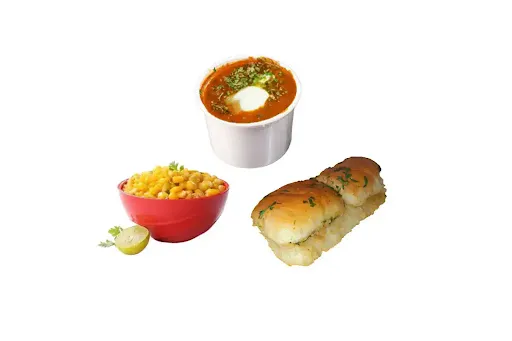 Amul Butter Cheese Pav Bhaji With Butter Cheese Corn Chaat