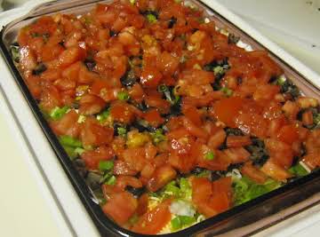 Seven Layer Mexican Dip