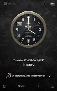 How to get Blackeagle GO Clock Theme 3.3.1 apk for pc