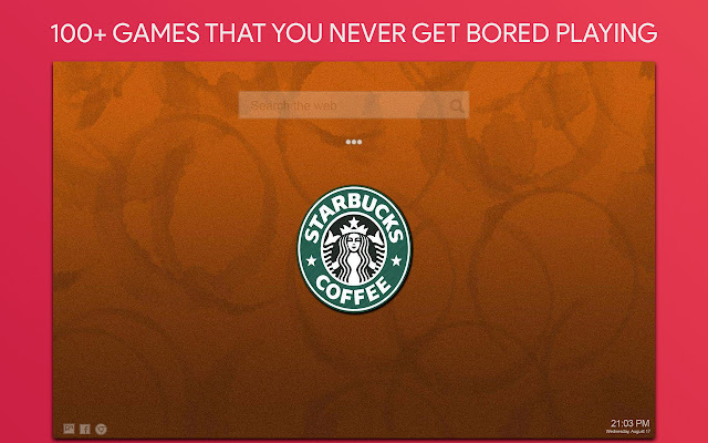 Starbucks Wallpaper HD Custom New Tab