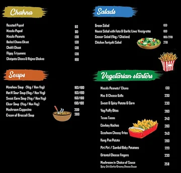 Flip Bar & Kitchen menu 