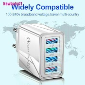 Củ Sạc Newbaby11 4 Cổng Usb 3.0 Sạc Nhanh