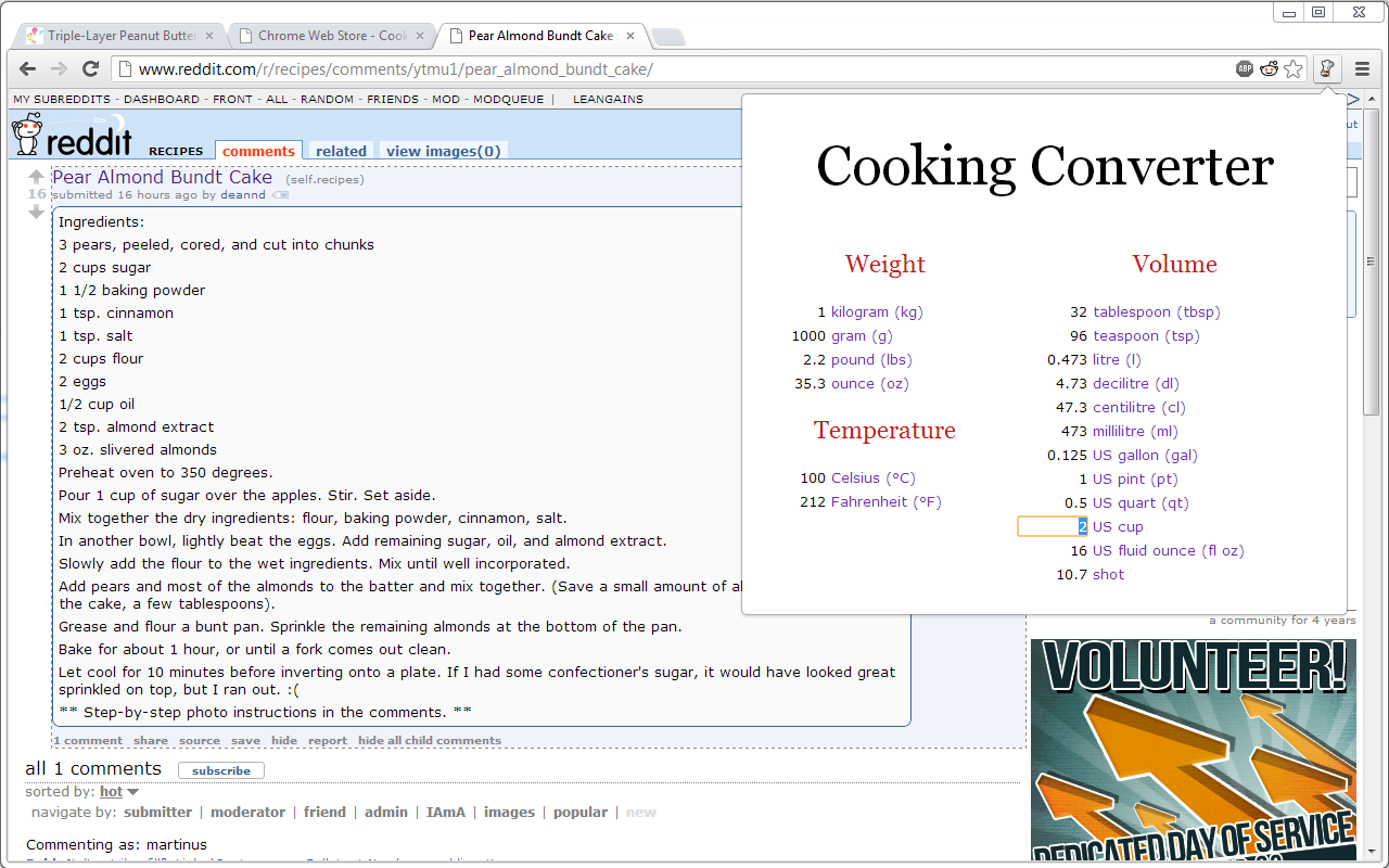 Cooking Converter Preview image 2