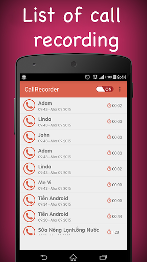 Automatic Call Recorder 365