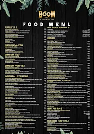 Boom - A Culinary Bar menu 1