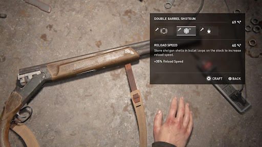 The Last of Us 2_Strengthening weapons at the workbench