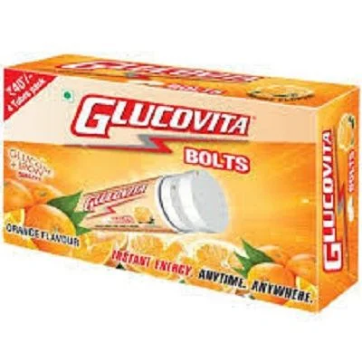 Glucovita Bolts Orange 72 Gm