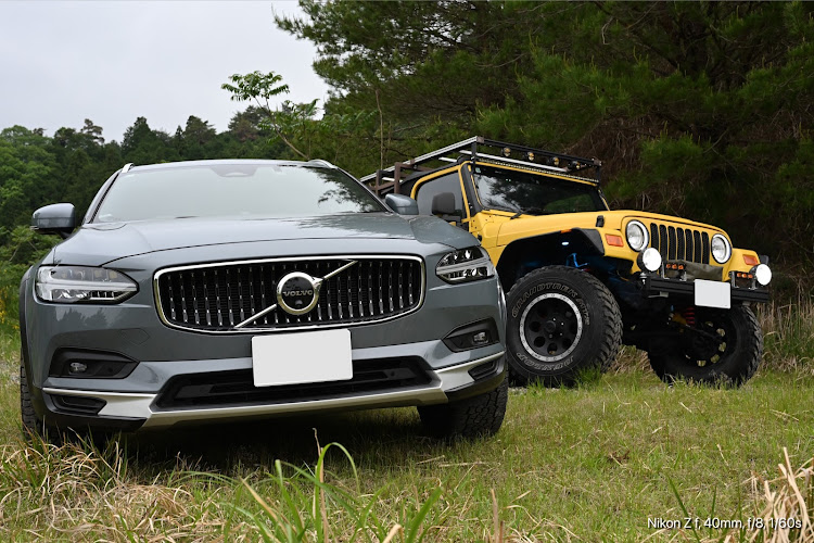 ラングラーのVOLVO・V90クロスカントリー・オフロード仕様・梅雨入り間近？に関するカスタム事例の投稿画像3枚目