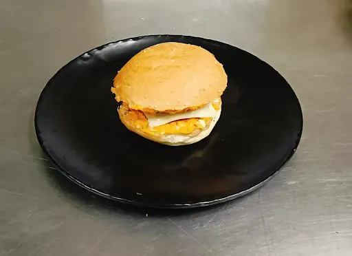 Cheese Aloo Tikki Burger