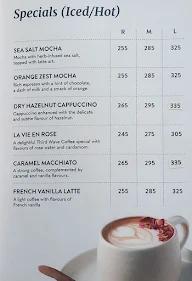 Third Wave Coffee menu 5