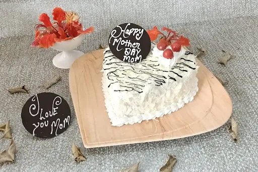 Mom's Love White Forest Cake