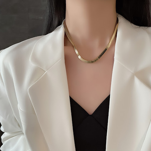 Title 3, Womens High-Grade Simple Sweater Necklace — Ev...