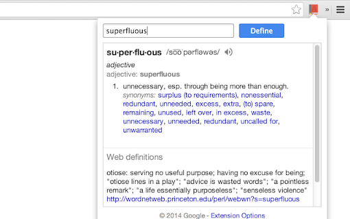 Google Dictionary (by Google)