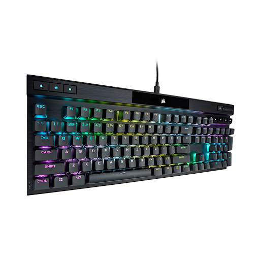 Bàn phím gaming Corsair K70 PRO-BLK-OPX Silver-RGB (CH-910941A-NA)