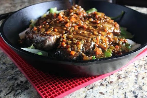 Sizzling Canton Steak (Canton Restaurant Miami)