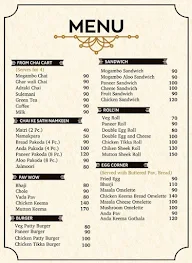 Mogambo Chai menu 1