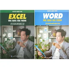 Fahasa - Combo Sách Word Ứng Dụng Văn Phòng + Excel Ứng Dụng Văn Phòng (Bộ 2 Cuốn)