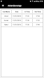 Attendance Employee App
