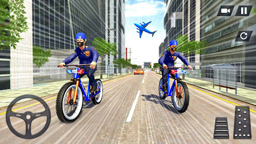 Screenshot Police BMX Bike Transport Game