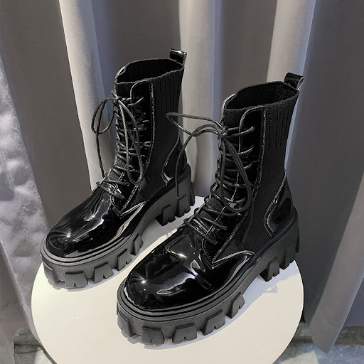 Title 2, Autumn and winter breathable high-top Martin boots