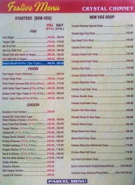 Crystal Chimney menu 2