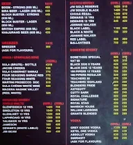 Tap The Sports Bar menu 1