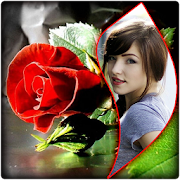 Rose Gif Photo Frame  Icon