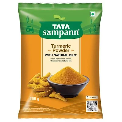 Tata Sampann Turmeric Powder/Arisina Pudi - 200 gm