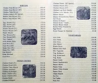 New Khalsa Punjab Hotel menu 2