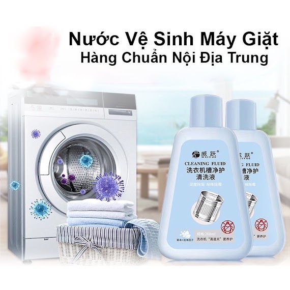 Nước Tẩy Lồng Máy Giặt Của Nhật Bản Shuwanjia Dùng Cho Máy Giặt Cửa Trên Và Cửa Dưới [Hỏa Tốc]