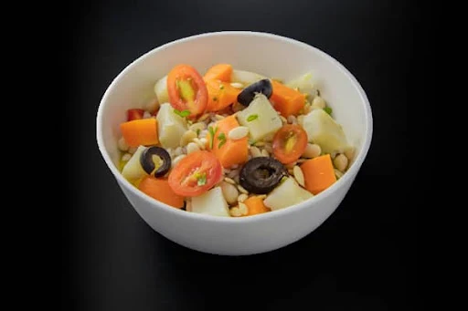 Barley, Beans And Sweet Potato Salad