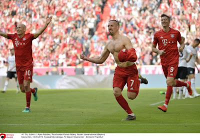 🎥 Le Bayern champion d'Allemagne, Ribéry et Robben buteurs pour leurs adieux !