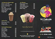 Yo! Chaiwala - 37B menu 2