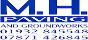 M H Paving Logo