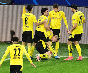 Borussia Dortmund komt met de schrik vrij en behoudt waterkans op plaats bij de eerste vier in de Bundesliga