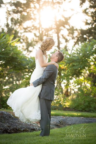 Fotógrafo de bodas Crystal Madsen (crystalmadsen). Foto del 7 de septiembre 2019