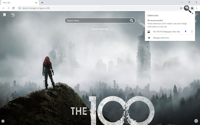 The 100 HD Wallpapers New Tab