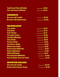 One And Only Restaurant menu 7