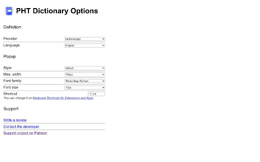 Instant Multilingual PDF/HTML/TXT Dictionary