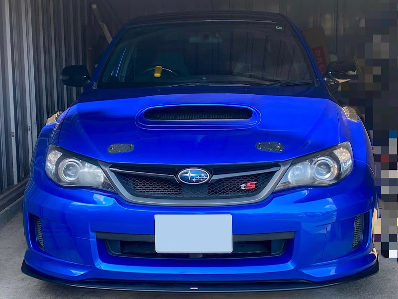 スペックC仕様にインプレッサ WRX STI フォグランプカバー grb gvb gvf 