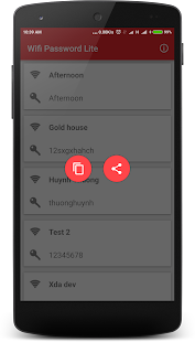 Wifi Password Recovery Lite - náhled