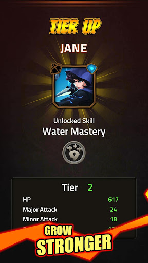 Télécharger Jeu d'association RPG - Heroes of Elements APK MOD (Astuce) screenshots 3