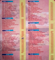 Goutam's menu 2