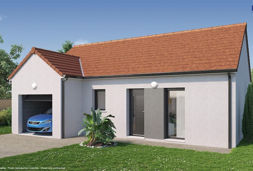  Vente Terrain + Maison - Terrain : 1 489m² - Maison : 91m² à Joigny (89300) 