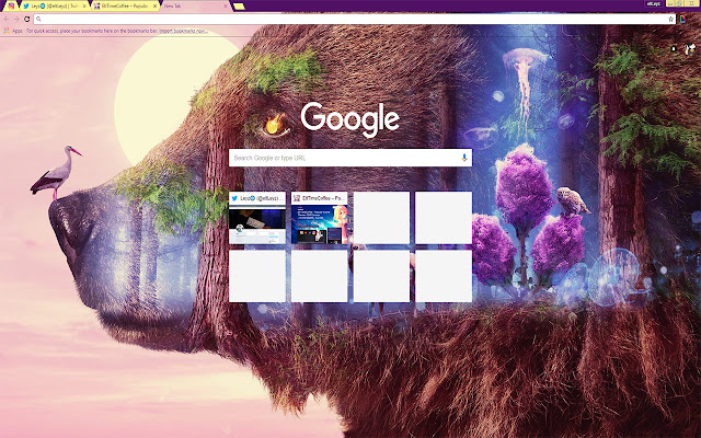 Wallpaper Fantasy Animal | Mystical Wildlife chrome extension