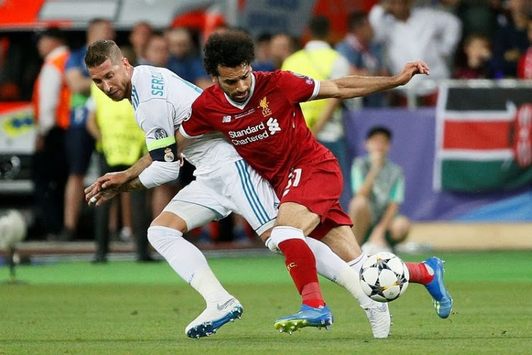 Sergio Ramos a un mot pour Mohamed Salah 