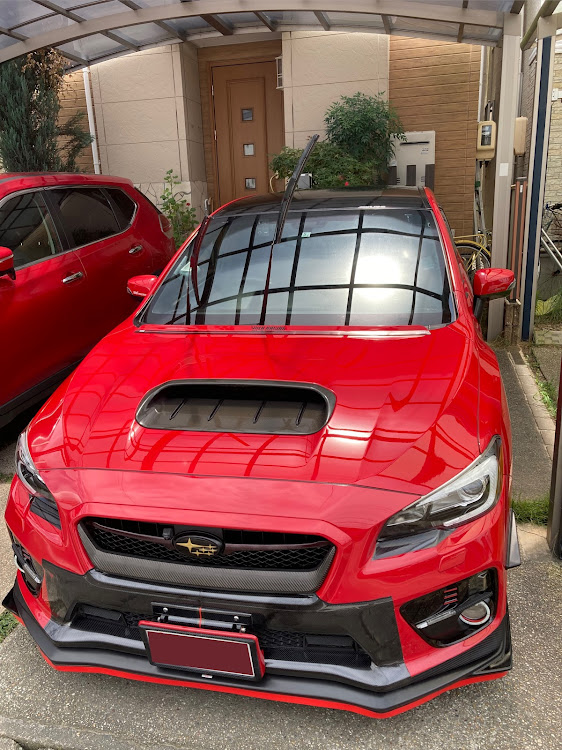 WRX S4のDIY・ラッピング・オフ会・戦争反対・お盆休みに関するカスタム事例の投稿画像1枚目