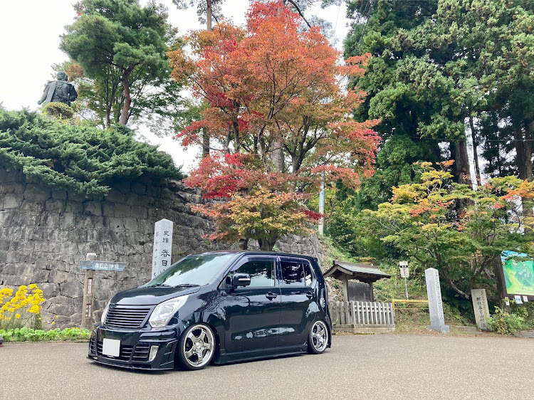 ワゴンRの目指せPickUpCars・ワゴンR・紅葉と愛車・ドライブ・ピックアップ一度でも載ってみたいに関するカスタム事例の投稿画像1枚目